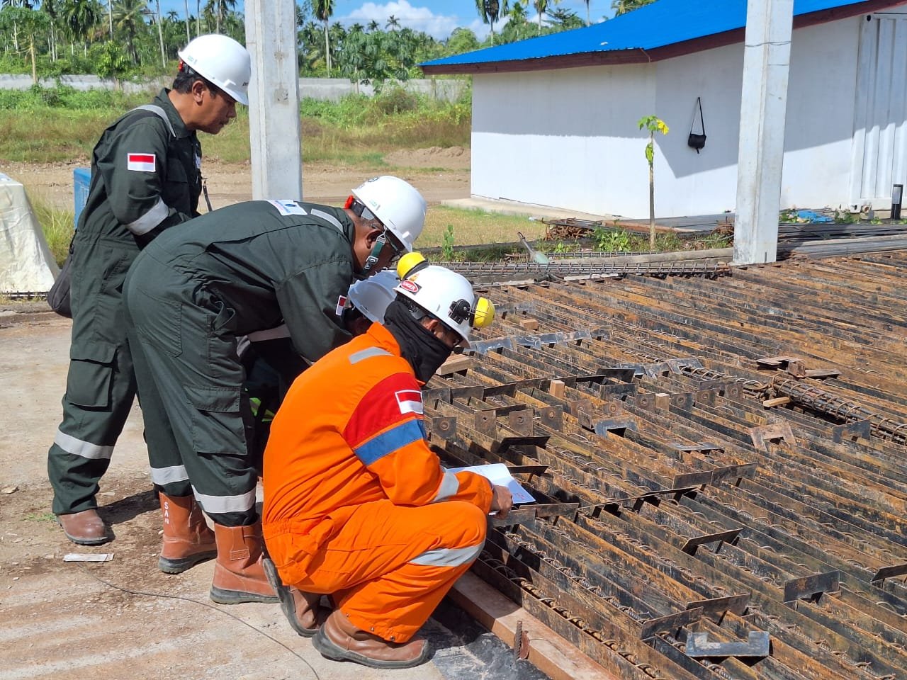 Aceh Concrete Pile Installation